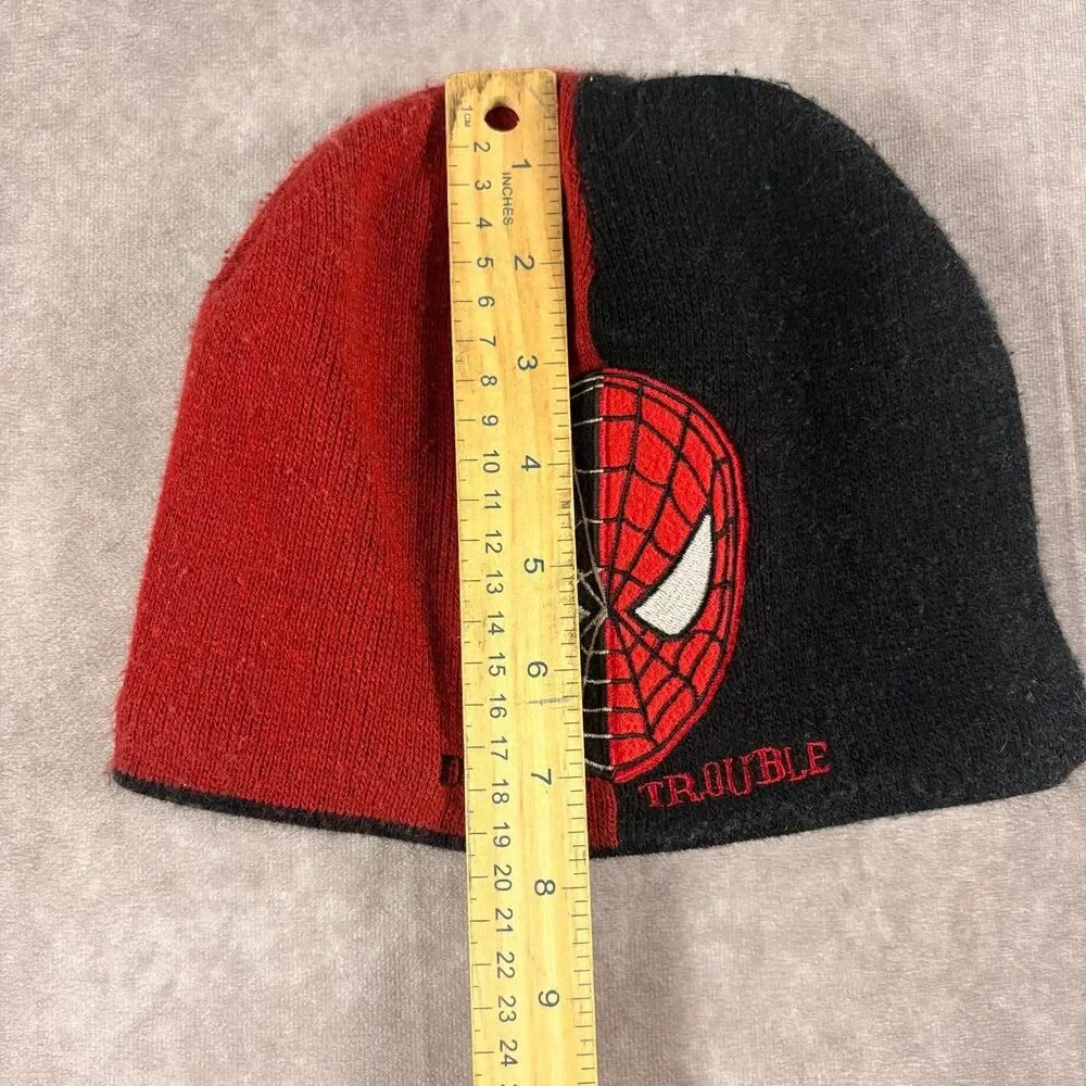 spiderman double trouble i am spiderman beanie